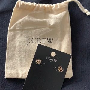 JCrew pretzel earrings